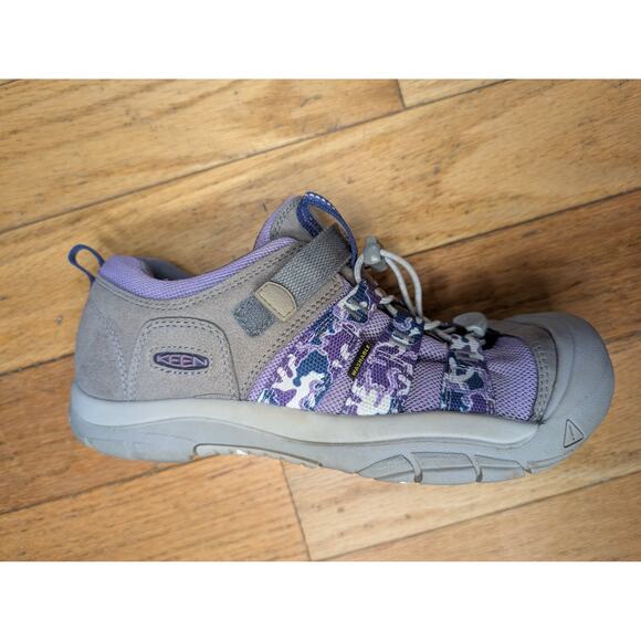 Keen Purple Gray Geometric Hiking Shoes Trail Outdoor Gorpcore Women's 7 - Picture 5 of 9